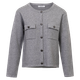 Sirup Dame Cardigan - Dark Grey Melange