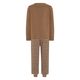 En Fant Børne Nattøjssæt i økologisk bomuld - Coca Mocha