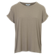 Steenholt Joan Dame T-shirt - Cobblestone