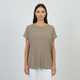 Steenholt Joan Dame T-shirt - Cobblestone