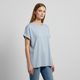 Steenholt Joan Dame T-shirt - Niagara Mist