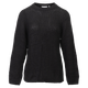 Steenholt Olivia Dame Striktrøje - BLACK