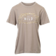 Steenholt Dame T-shirt m. glimmer - P5 COBBLESTONE