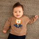 Minymo Baby Sweatshirt - Caribou