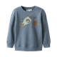 Guppy Rufus Baby Sweatshirt - Blue Mirage