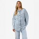 Noisy May Alva Dame Denimskjorte - Light Blue Denim