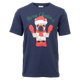 Marcus Zane Christmas Herre T-shirt - Blue Moon