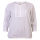 Cassiopeia Dame Bluse Plus Size - Offwhite