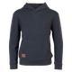 Steenholt Atlas Børne Hættetrøje - Melange Blue